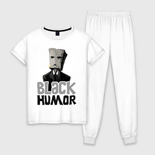 Женская пижама Black Humor / Белый – фото 1
