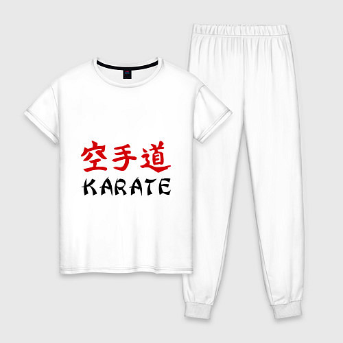 Женская пижама Karate Master / Белый – фото 1