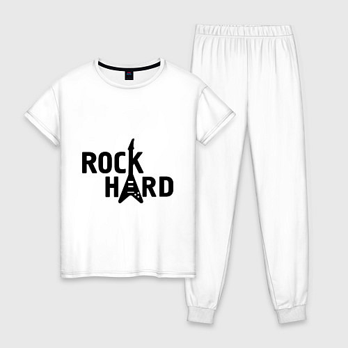 Женская пижама Rock hard / Белый – фото 1