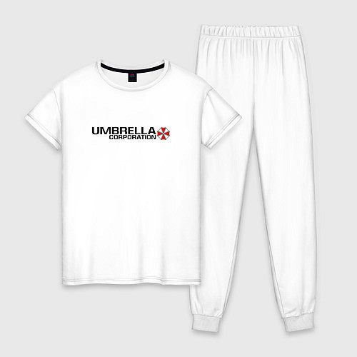 Женская пижама UMBRELLA CORP / Белый – фото 1
