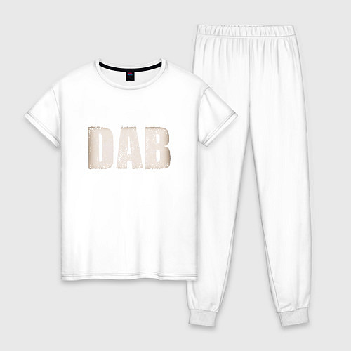 Женская пижама DAB / Белый – фото 1