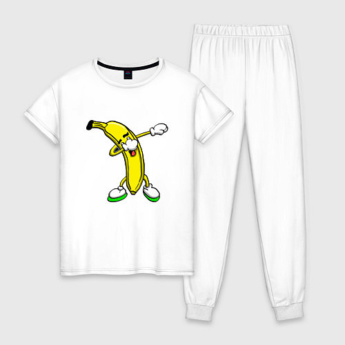 Женская пижама Dab Banana / Белый – фото 1