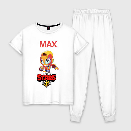 Женская пижама BRAWL STARS MAX / Белый – фото 1