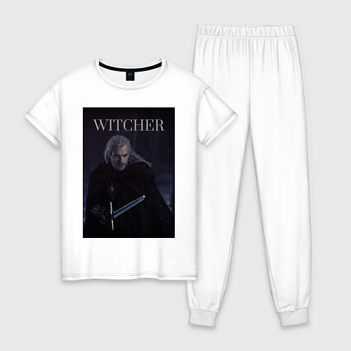 Женская пижама Ведьмак / Белый – фото 1