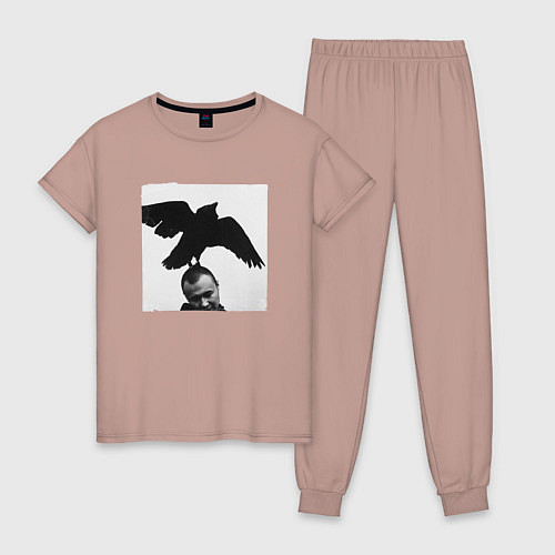 Женская пижама Масло Черного Тмина / Пыльно-розовый – фото 1