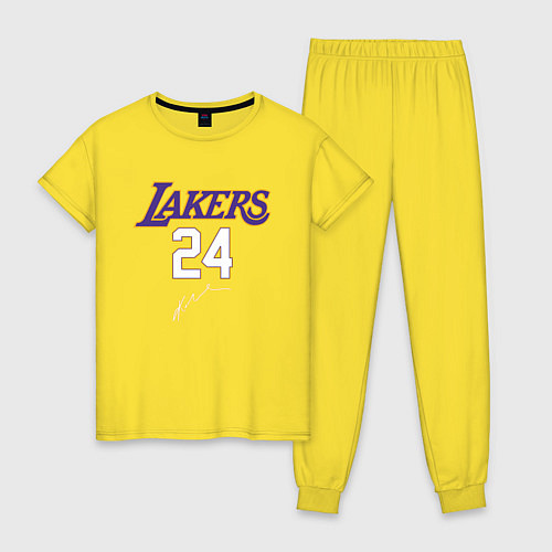 Женская пижама LA LAKERS / Желтый – фото 1