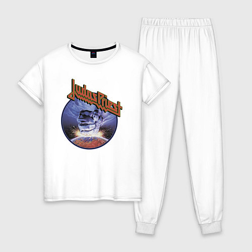 Женская пижама Juda Priest / Белый – фото 1