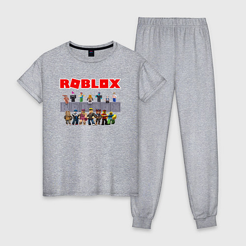 Женская пижама ROBLOX / Меланж – фото 1