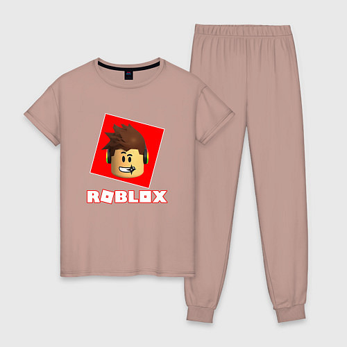 Женская пижама ROBLOX / Пыльно-розовый – фото 1