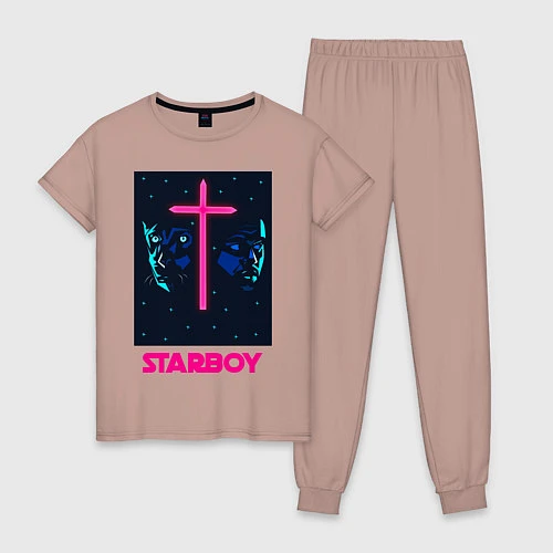 Женская пижама STARBOY / Пыльно-розовый – фото 1