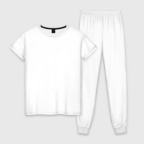 Женская пижама Здорово и вечно / Белый – фото 1