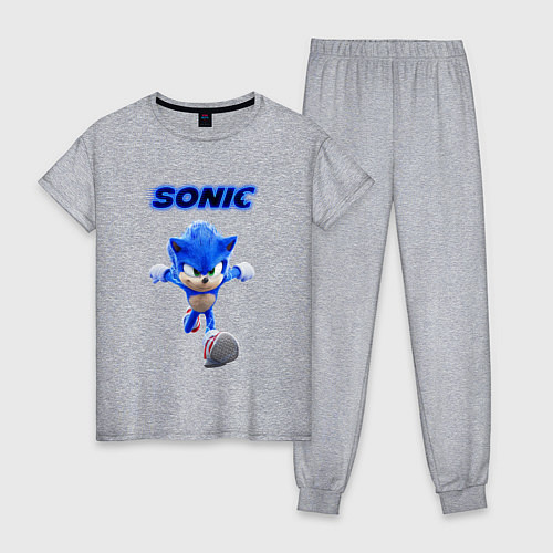 Женская пижама SONIC / Меланж – фото 1