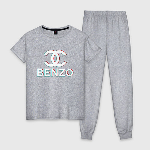 Женская пижама BBT BENZO GANG / Меланж – фото 1