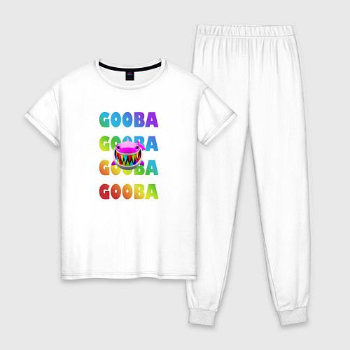 Женская пижама GOOBA - 6ix9ine / Белый – фото 1