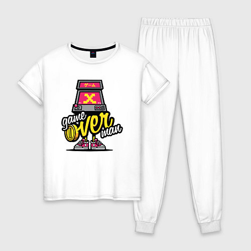 Женская пижама Game Over / Белый – фото 1