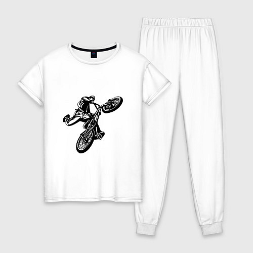 Женская пижама Велоспорт Z / Белый – фото 1