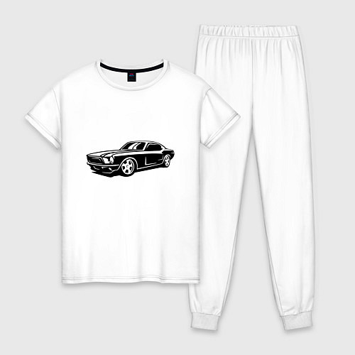 Женская пижама Ford Mustang Z / Белый – фото 1