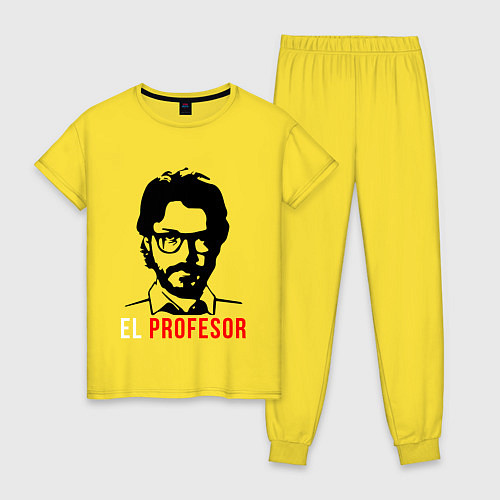 Женская пижама El Profesor / Желтый – фото 1