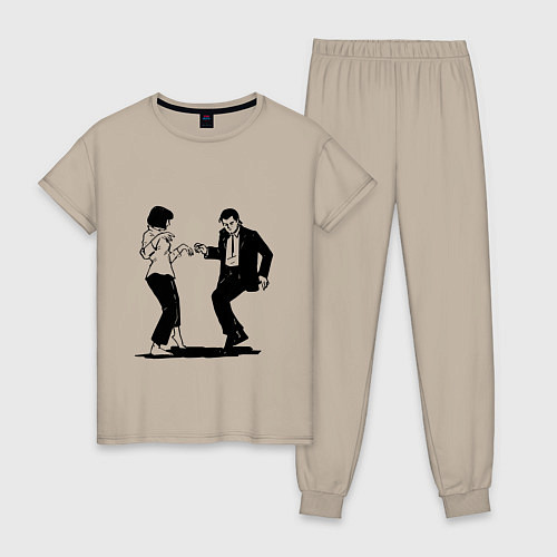 Женская пижама Грязные танцы Z / Миндальный – фото 1