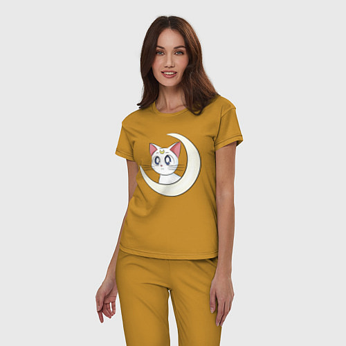 Женская пижама Artemis / Горчичный – фото 3