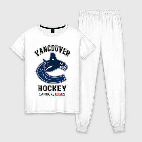 Женская пижама VANCOUVER CANUCKS NHL / Белый – фото 1