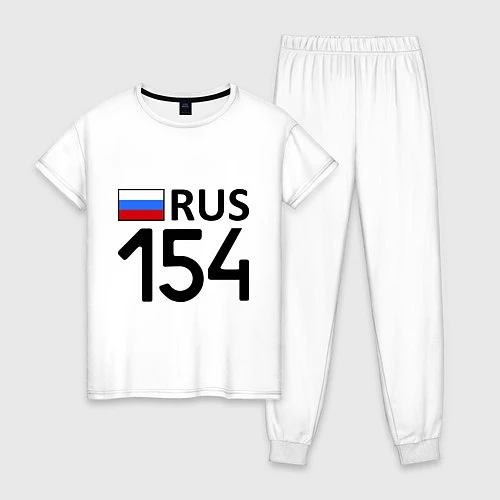 Женская пижама RUS 154 / Белый – фото 1