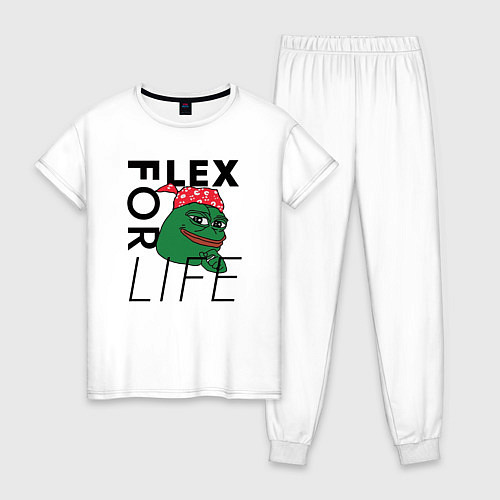 Женская пижама FLEX FOR LIFE / Белый – фото 1