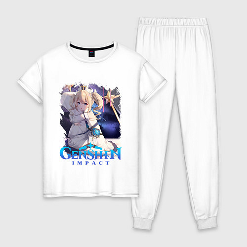Женская пижама Genshin Impact Z / Белый – фото 1