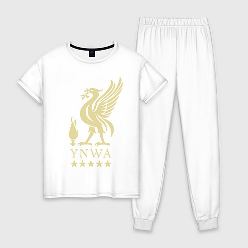 Женская пижама Liverpool FC / Белый – фото 1