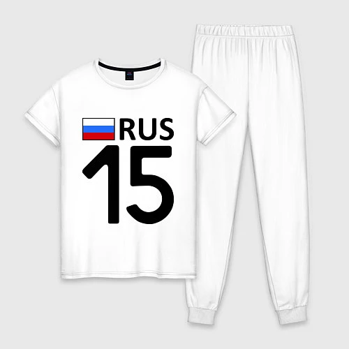 Женская пижама RUS 15 / Белый – фото 1