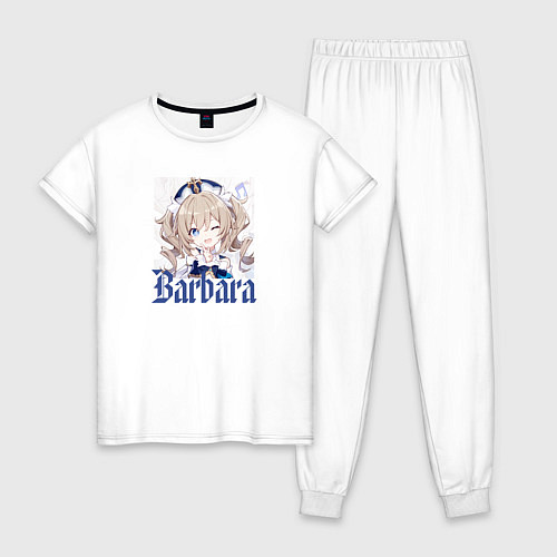 Женская пижама Barbara / Белый – фото 1