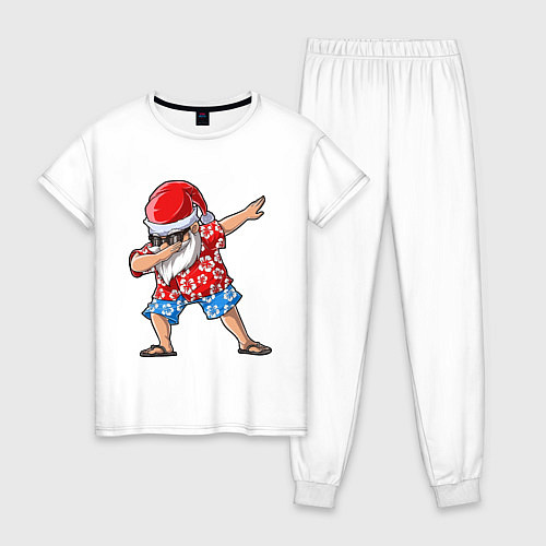 Женская пижама Santa Dab / Белый – фото 1