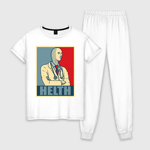 Женская пижама Helth / Белый – фото 1