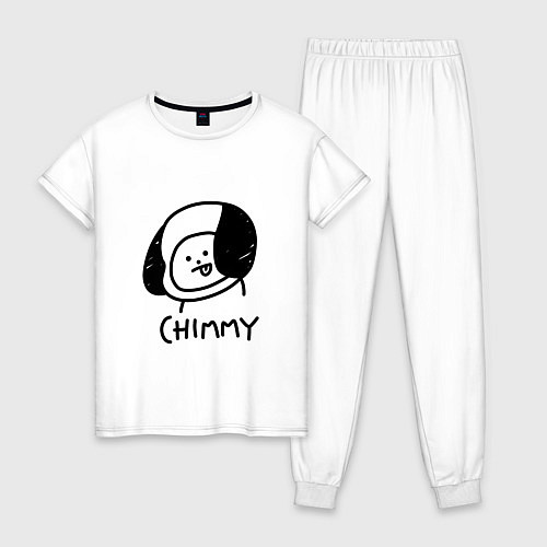 Женская пижама ЧИММИ CHIMMY / Белый – фото 1