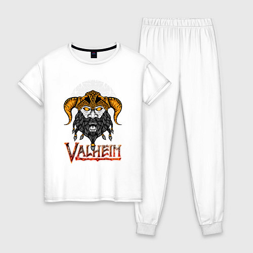 Женская пижама Valheim / Белый – фото 1