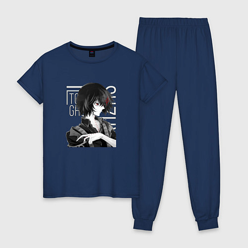 Женская пижама Джузо Сузуя / Тёмно-синий – фото 1
