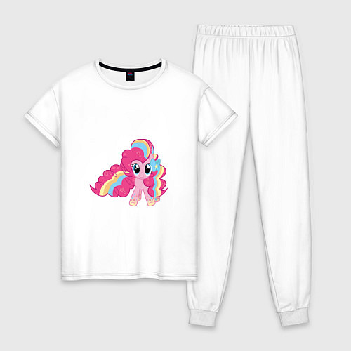 Женская пижама Пинки Пай / Белый – фото 1