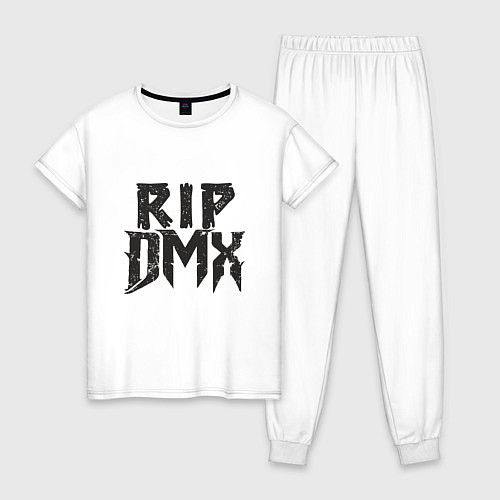 Женская пижама RIP DMX / Белый – фото 1