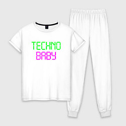Женская пижама Techno baby