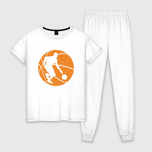 Женская пижама Basket - My Game / Белый – фото 1