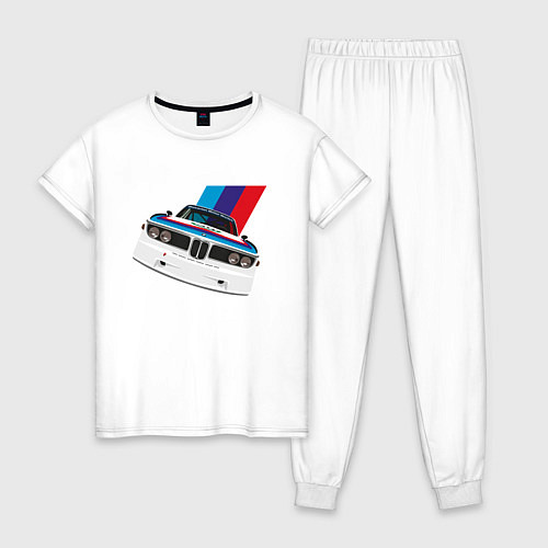 Женская пижама Sport BMW / Белый – фото 1