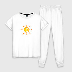 Женская пижама Солнце