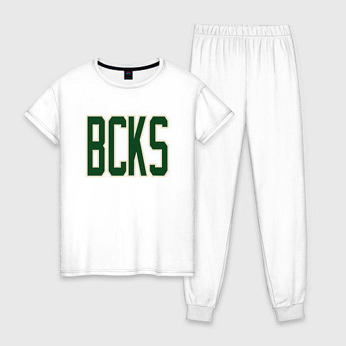 Женская пижама BCKS Bucks / Белый – фото 1
