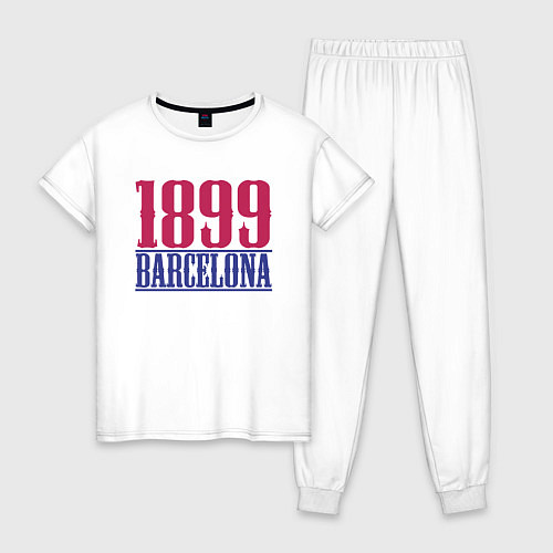Женская пижама 1899 Barcelona / Белый – фото 1