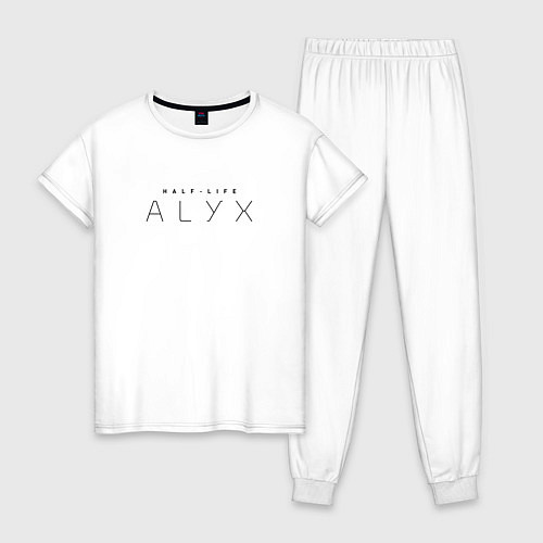 Женская пижама HALF-LIFE ALEX АЛЕКС Z / Белый – фото 1