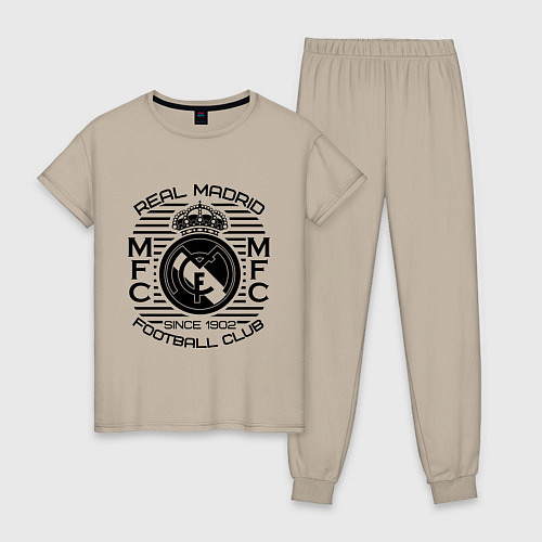 Женская пижама Real Madrid MFC / Миндальный – фото 1