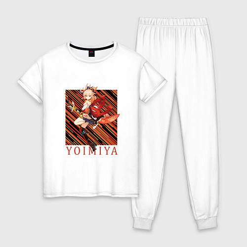 Женская пижама Ёимия Genshin Impact / Белый – фото 1