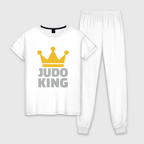 Женская пижама Король Дзюдо / Белый – фото 1