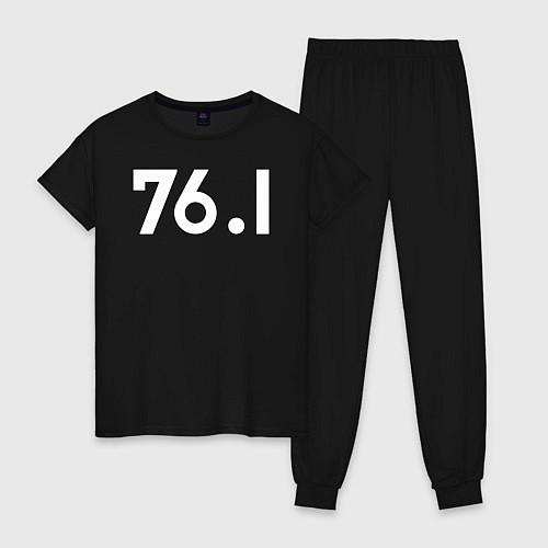 Женская пижама Power 76 1 / Черный – фото 1