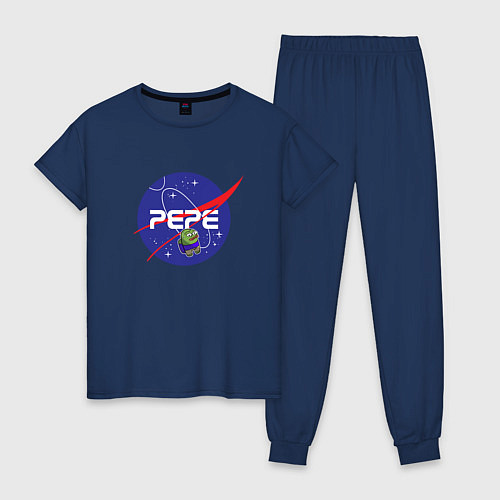 Женская пижама Pepe Pepe space Nasa / Тёмно-синий – фото 1